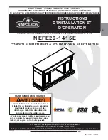 Preview for 13 page of Napoleon NEFE29-1415E Installation And Operating Instructions Manual