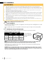 Preview for 8 page of Napoleon NEFI24H Installation And Operation Manual