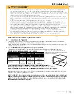 Preview for 33 page of Napoleon NEFI24H Installation And Operation Manual