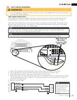 Предварительный просмотр 11 страницы Napoleon NEFI27H-CTC Installation And Operation Manual