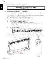 Preview for 10 page of Napoleon NEFL42FH-MT Installation And Operating Instructions Manual