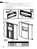 Предварительный просмотр 12 страницы Napoleon NEFL50HF-BT Installation And Operation Manual