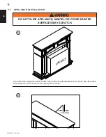 Предварительный просмотр 6 страницы Napoleon NEFM33-0114 Installation And Operating Instructions Manual