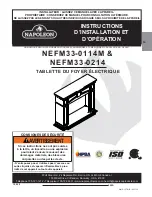 Preview for 11 page of Napoleon NEFM33-0214 Installation And Operating Instructions Manual