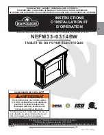 Preview for 11 page of Napoleon NEFM33-0314BW Installation And Operating Instructions Manual