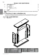 Preview for 12 page of Napoleon NEFM33-0314BW Installation And Operating Instructions Manual