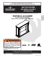 Preview for 21 page of Napoleon NEFM33-0314BW Installation And Operating Instructions Manual