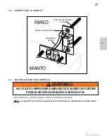 Preview for 27 page of Napoleon NEFM33-0314BW Installation And Operating Instructions Manual