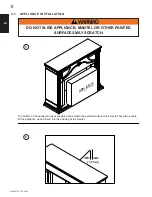 Preview for 6 page of Napoleon NEFM40-0714 Installation And Operating Instructions Manual