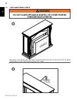 Preview for 6 page of Napoleon NEFP33-0314BW Installation And Operating Instructions Manual