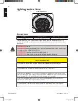 Preview for 4 page of Napoleon NK14K-LEG-3 Assembly, Use And Care Manual