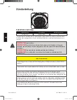 Preview for 40 page of Napoleon NK14K-LEG-3 Assembly, Use And Care Manual