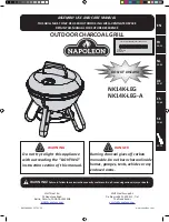 Napoleon NK14K-LEG Assembly, Use And Care Manual preview