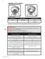 Preview for 4 page of Napoleon NK22CK-L Assembly, Use And Care Manual