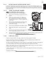 Preview for 41 page of Napoleon NPS45 Installation And Operating Instructions Manual