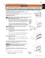 Preview for 29 page of Napoleon NZ3000 Installation And Operating Instructions Manual