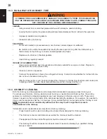 Preview for 38 page of Napoleon NZ3000 Installation And Operating Instructions Manual