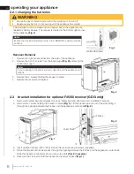 Предварительный просмотр 8 страницы Napoleon Oakville GDIG3 Series Owner'S Manual