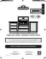 Napoleon Oasis IM-45T-CN Assembly Instructions Manual preview