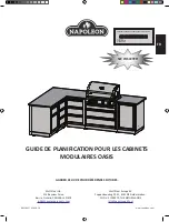 Preview for 19 page of Napoleon OASIS MODULAR CABINET Planning Manual