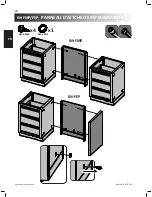 Предварительный просмотр 22 страницы Napoleon Outdoor Modular Island series Assembly Instructions Manual