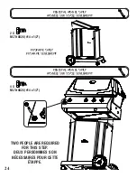 Preview for 24 page of Napoleon P405 PEDESTAL Owner'S Manual