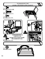 Preview for 26 page of Napoleon P405 PEDESTAL Owner'S Manual