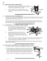 Предварительный просмотр 22 страницы Napoleon Park Avenue GD82NT-PA Installation And Operating Instructions Manual