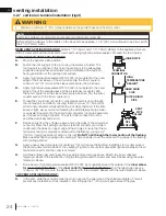 Preview for 24 page of Napoleon Plazmafire 31 Installation And Operation Manual