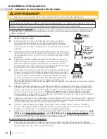 Preview for 74 page of Napoleon Plazmafire 31 Installation And Operation Manual