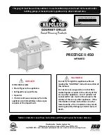 Preview for 1 page of Napoleon PRESTIGE II 450 Instructions Manual