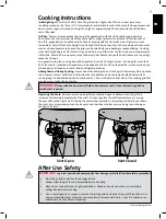 Предварительный просмотр 7 страницы Napoleon PRO22-LEG-2 Assembly, Use And Care Manual