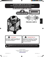 Preview for 37 page of Napoleon PRO22K-CART-2 Assembly, Use And Care Manual