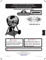 Preview for 61 page of Napoleon PRO22K-LEG-2 Assembly, Use And Care Manual