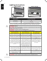 Предварительный просмотр 4 страницы Napoleon PRO605 Assembly, Use And Care Manual