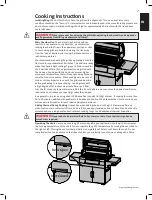 Предварительный просмотр 7 страницы Napoleon PRO605 Assembly, Use And Care Manual