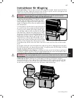 Предварительный просмотр 67 страницы Napoleon PRO605 Assembly, Use And Care Manual