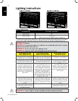 Preview for 4 page of Napoleon PRO605CSS Assembly, Use And Care Manual