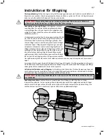 Предварительный просмотр 67 страницы Napoleon PRO605CSS Assembly, Use And Care Manual