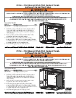 Preview for 1 page of Napoleon PRP81-1 Installation Instructions