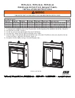 Предварительный просмотр 1 страницы Napoleon PRPH35 Installation Instructions