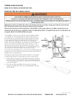 Preview for 2 page of Napoleon PVA-811X Installation Instructions Manual