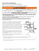 Preview for 8 page of Napoleon PVA-811X Installation Instructions Manual