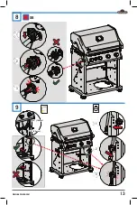 Preview for 13 page of Napoleon ROGUE 365 Assembly Manual