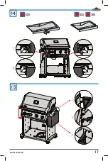 Preview for 17 page of Napoleon ROGUE 365 Assembly Manual