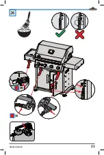 Preview for 23 page of Napoleon ROGUE 365 Assembly Manual