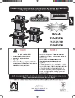 Napoleon ROGUE RSE425RSB Manual предпросмотр