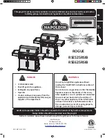 Napoleon ROGUE RSE525RSI Manual preview