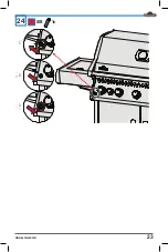 Предварительный просмотр 23 страницы Napoleon ROGUE RXT365SIB-1 Assembly Manual