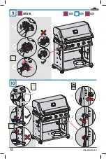 Предварительный просмотр 12 страницы Napoleon ROGUE RXT425SBMK-1 Assembly Manual